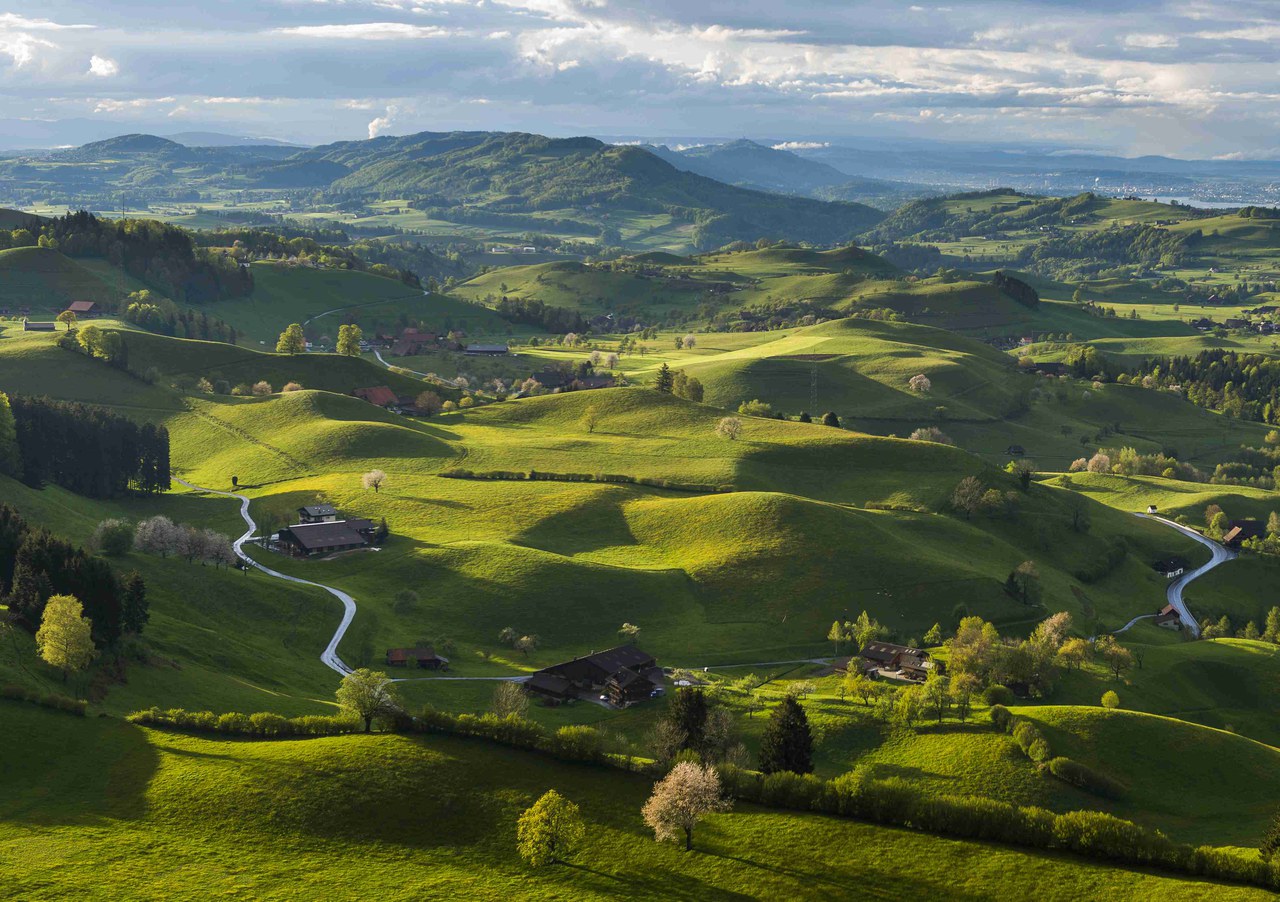 Landschaft Kanton Zug