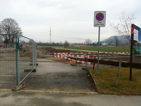 Hauplos Berg: Göbli - Fussweg entlang Göblibach wieder offen