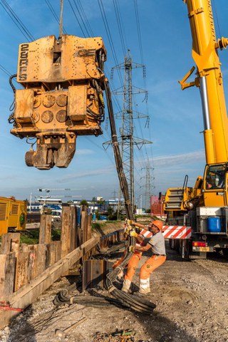 Lärmintensive Arbeiten an der Südstrasse während zwei Nächten.