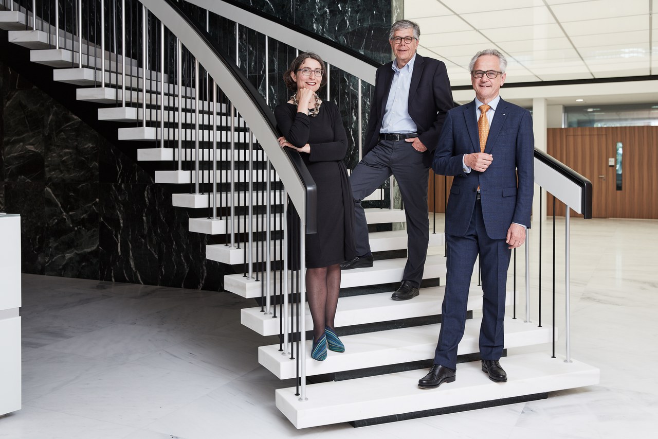 Regierungsrätin, Architekt und Präsident Zuger Kantonalbank