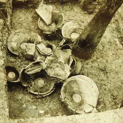 Zug Sumpf, Grabung 1952-1954