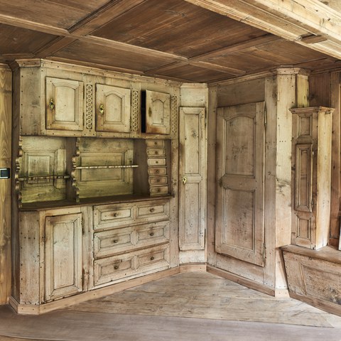 Stubenausstattung nach dem Umbau, © Philippe Hubler Fotografie