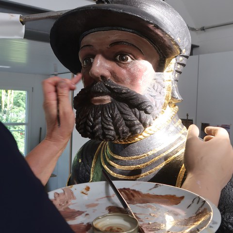 Kolinbrunnen, Brunnenfigur, © Vitus Wey, Sursee