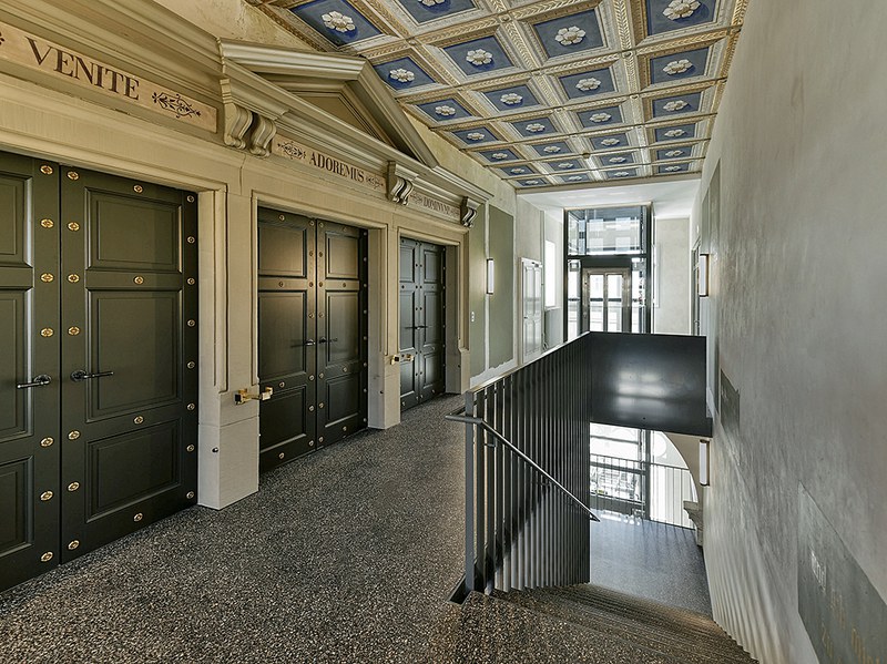 Treppenhaus des Instituts Menzingen