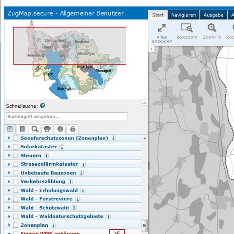 ZugMap.secure: Funktion 