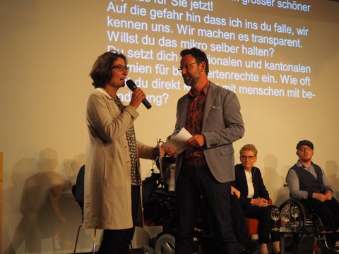 Manuela Weichelt und Nik Hartmann