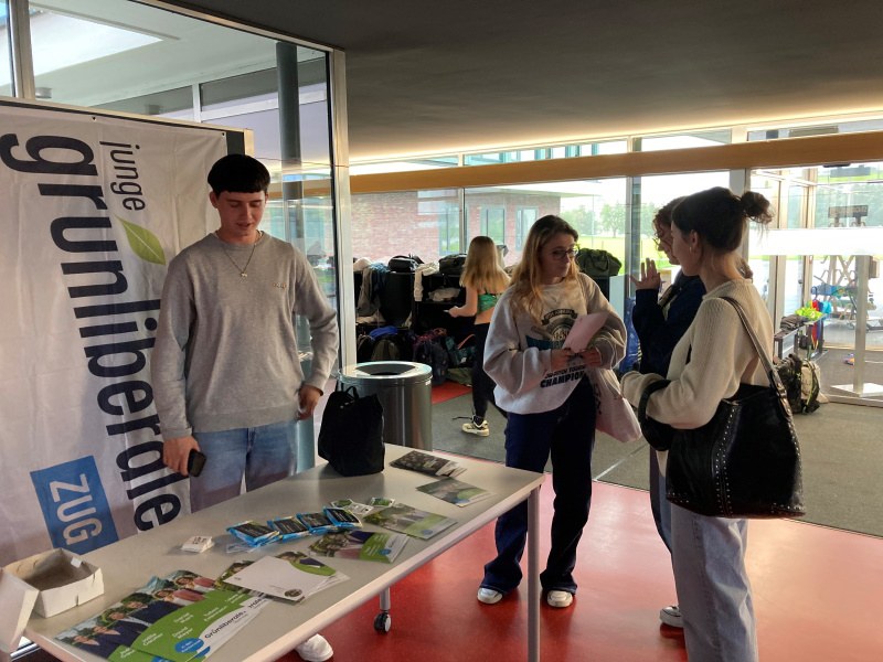 Tag der Demokratie an der Kanti Menzingen