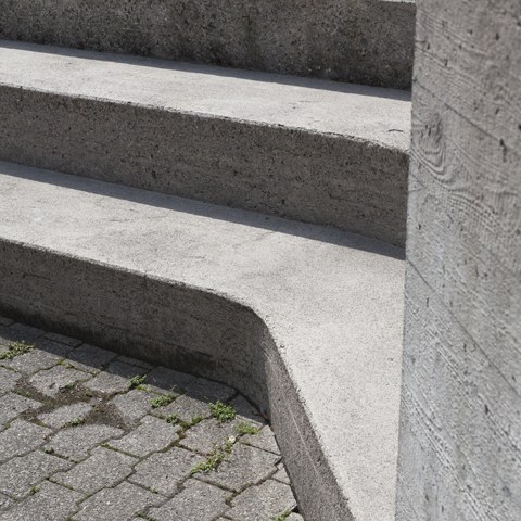 Betonstufen