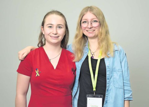 Elena Sophia Schorn von der Kati Zug gewinnt in der Kategorie Sek I Deutschschweiz.