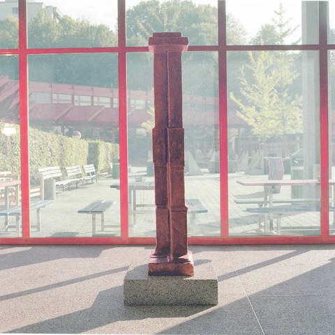 Fritz Wotruba - Grosse stehende Figur / Junger König, Bronze - Eingangshalle