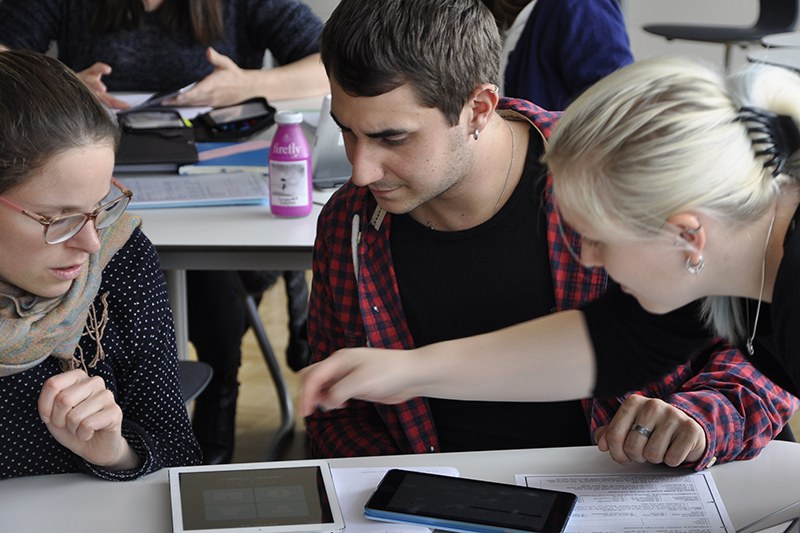 Studierende im EdLab