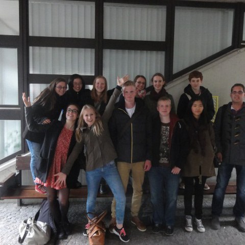 Teilnehmer des Mathematikwettbewerbs