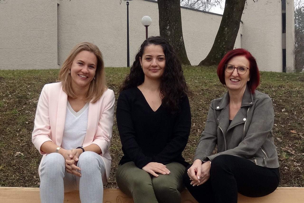 (v.l.n.r.) Fabienne Hofstetter, Beste Cultu und Diana Durrer