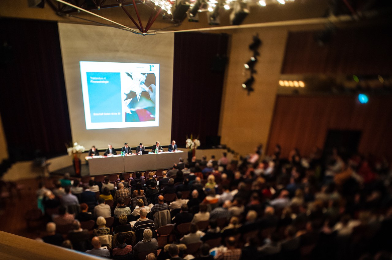 Gemeindeversammlung im Saal Dorfmatt