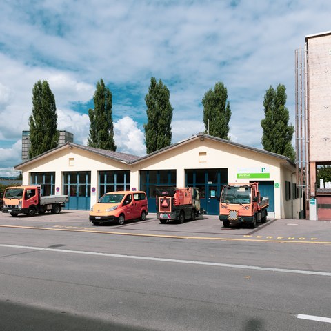 Frontansicht Werkhof