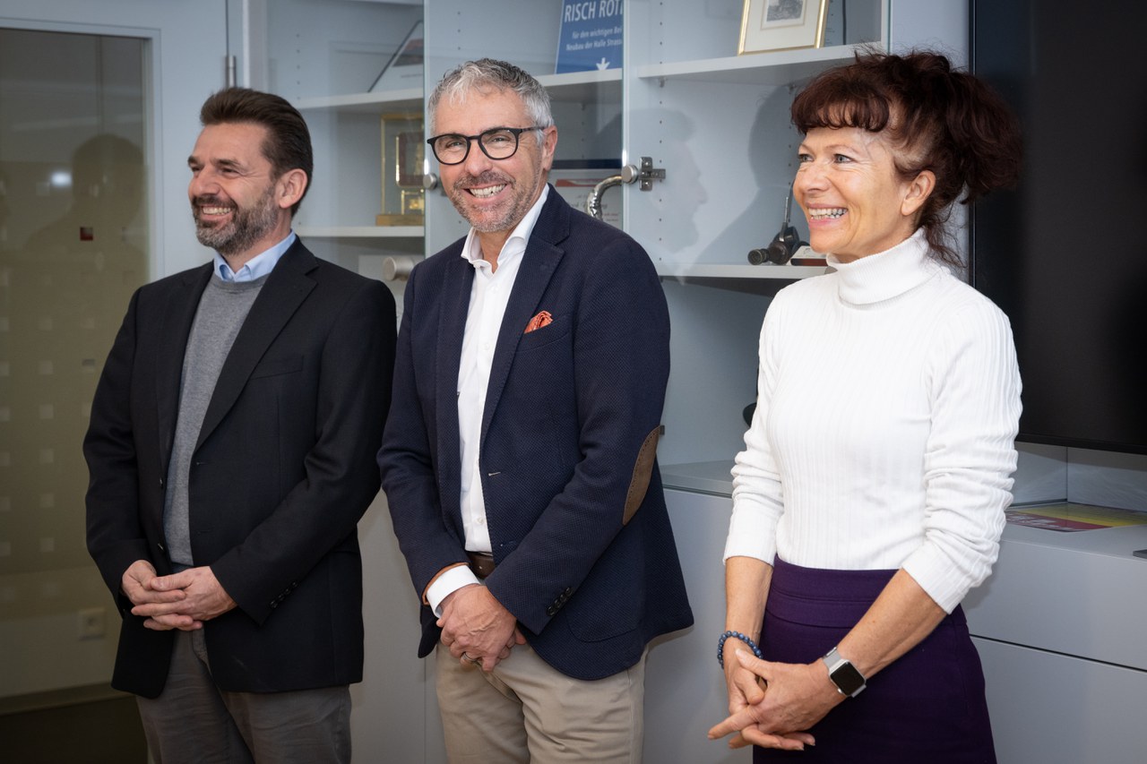 Markus Zurkirchen (FDP), Martin Baumann (Die Mitte), Doris Hettinger (parteilos)