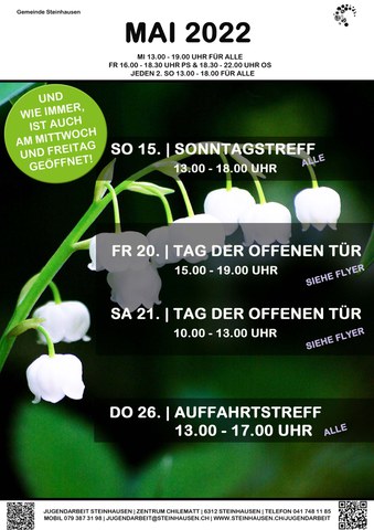 Monatsprogramm Mai