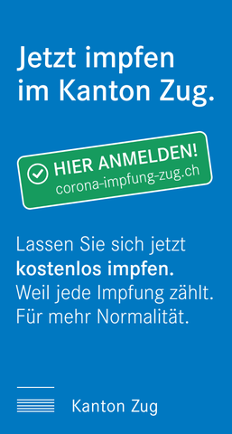 Impfkampagne im Kanton Zug