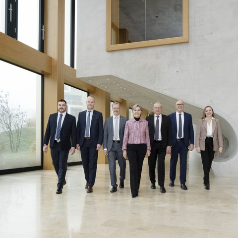 Gruppenfoto des Zuger Regierungsrat