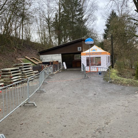 Bild 1: Sammelstelle