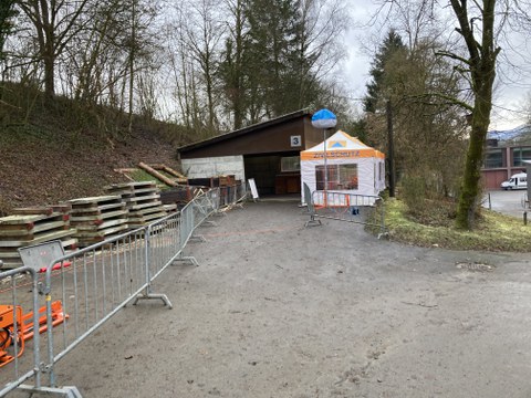 Bild 1: Sammelstelle