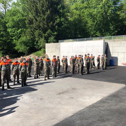 Bild 2: Antrittsverlesen