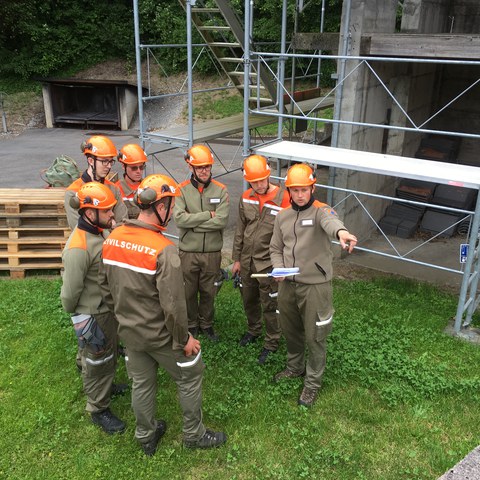 Bild 4: Befehlsausgabe an die Gruppe 2