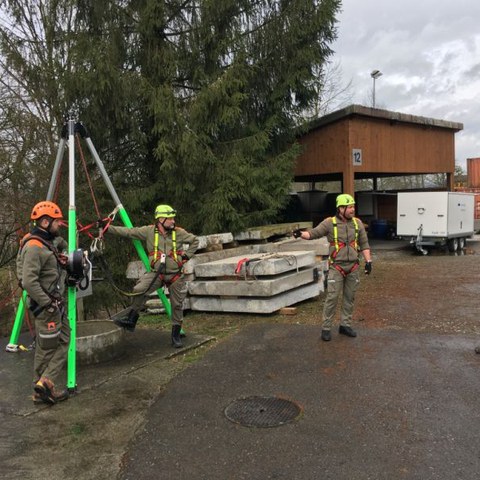 Arbeiten mit dem Personendreibein