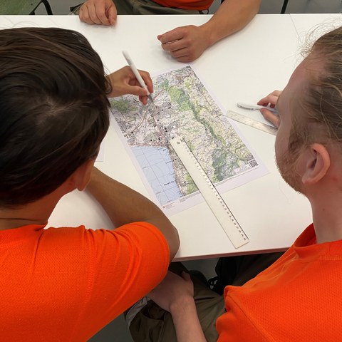 Ausbildung Kartenkunde