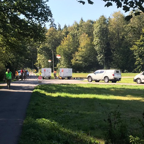 Warteraum im Einsatzraum