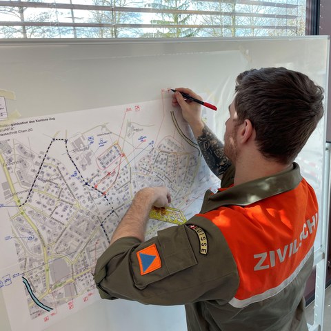 Bild 1: Ausbildung Kartenführung