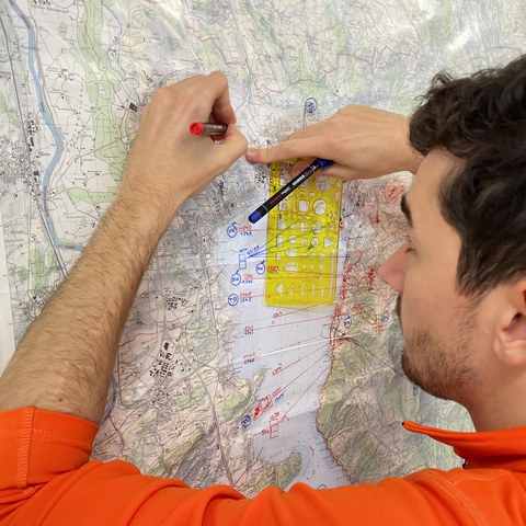 Anwendung Kartenführung