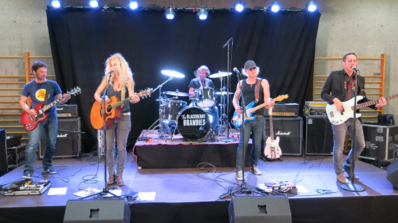 The Blackberry Brandies - Soundcheck im Bostadel (1)