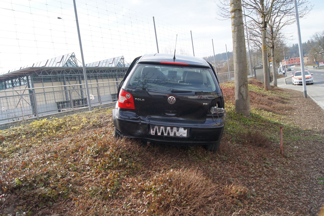 Verkehrsunfall Baar, Neugasse