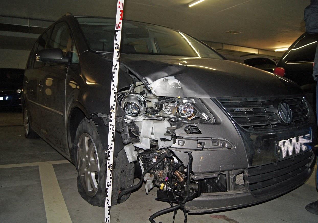 Das Unfallauto