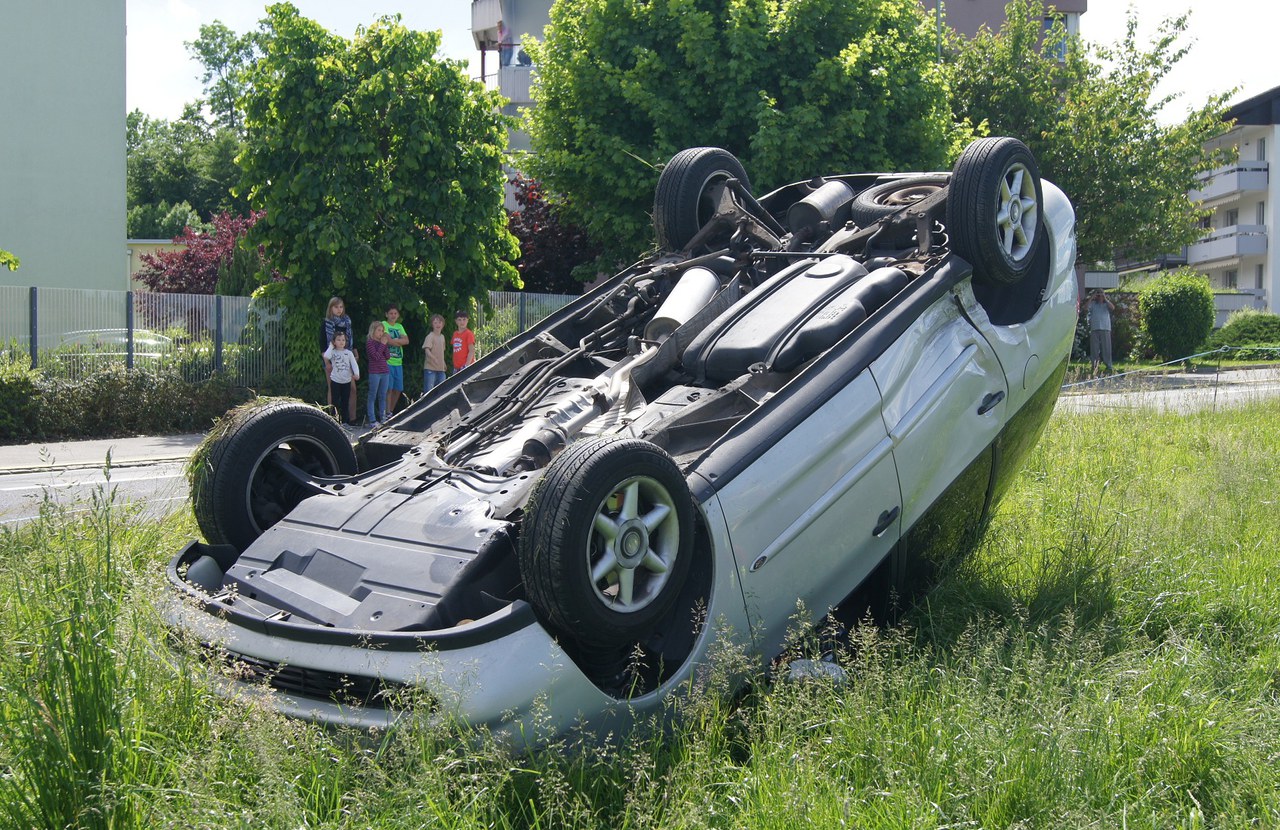 Van mit Totalschaden