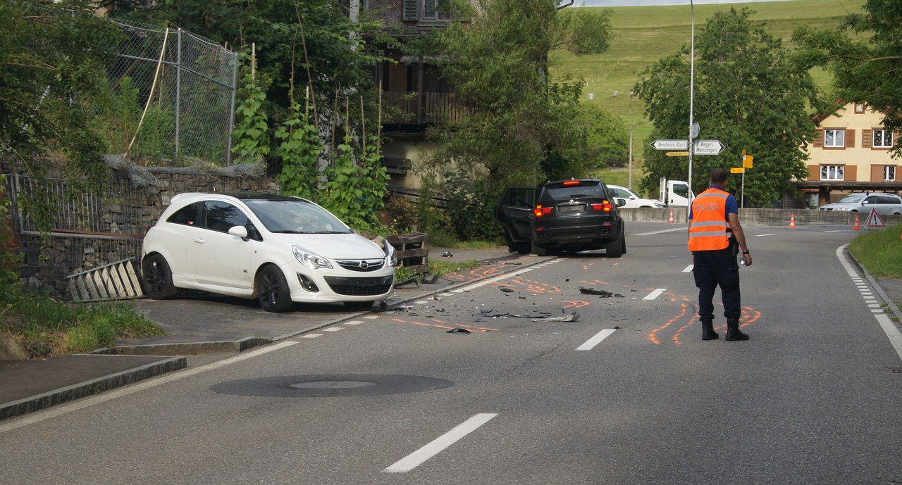 Unfallstelle Neuheim