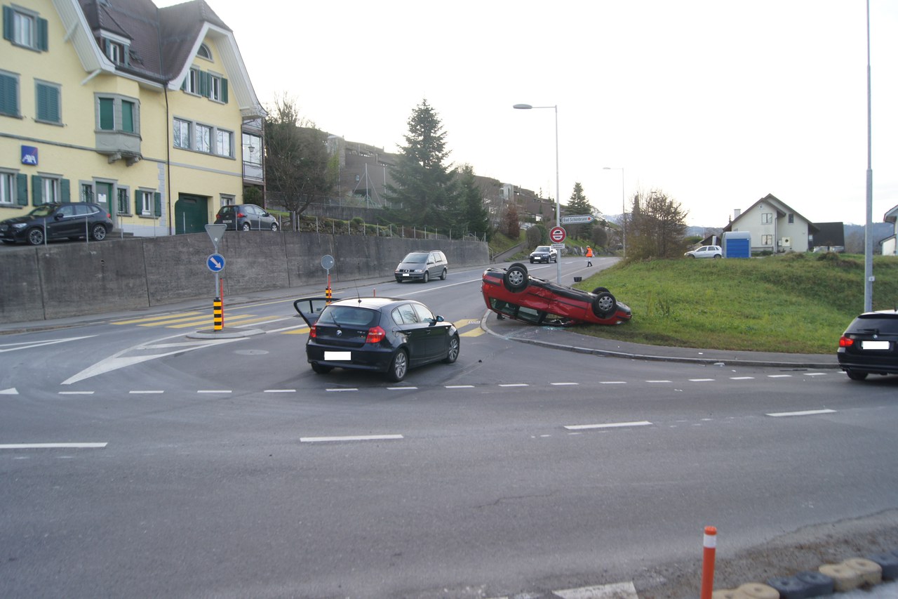 Unfallstelle Edlibach