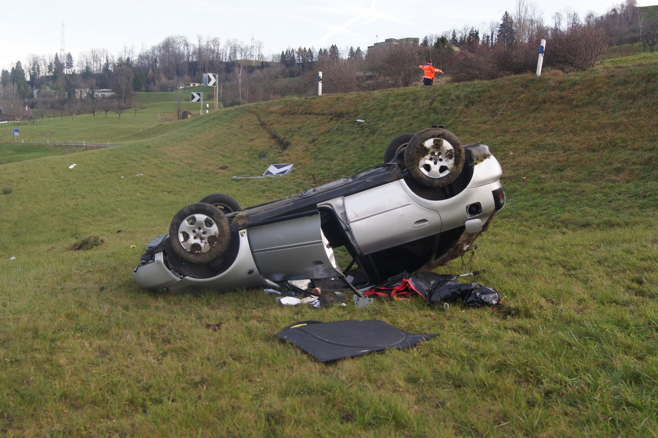 Unfallstelle Nidfurren