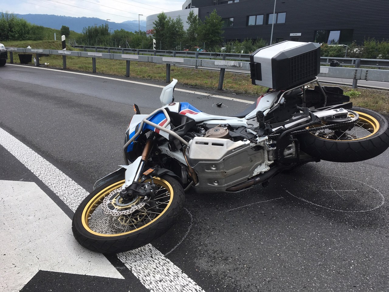 Unfallfahrzeug
