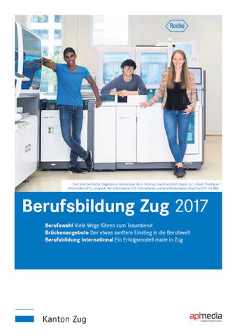 Titelbild Publikation Berufsbildung Zug