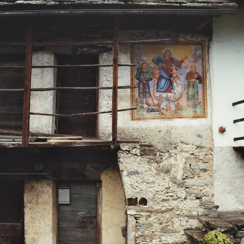 Malerei in Lavertezzo (TI)