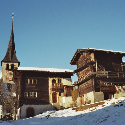 Dorfbild von Ernen Ernen (VS)